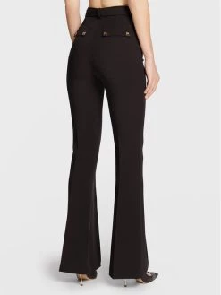 Elisabetta Franchi Γυναίκες Υφασμάτινα Παντελόνια Παντελόνι υφασμάτινο PA-016-26E2-V360 Μαύρο Regular Fit -Elisabetta Franchi Εκπτώσεις unnamed file 1026