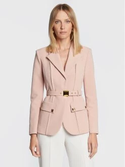 Elisabetta Franchi Γυναίκες Σακάκια & Μπλέιζερ Μπλέιζερ GI-032-26E2-V60 Ροζ Regular Fit