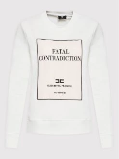 Elisabetta Franchi Γυναίκες Μπλούζες Μπλούζα MD-007-26E2-V240 Λευκό Regular Fit -Elisabetta Franchi Εκπτώσεις unnamed file 1040