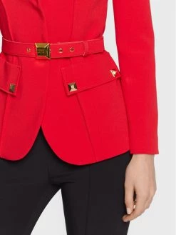 Elisabetta Franchi Γυναίκες Σακάκια & Μπλέιζερ Μπλέιζερ GI-032-26E2-V600 Κόκκινο Regular Fit -Elisabetta Franchi Εκπτώσεις unnamed file 1052