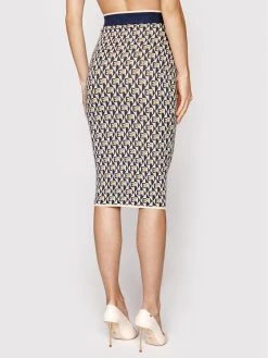 Elisabetta Franchi Γυναίκες Φούστες Pencil Φούστα Pencil GK-60Q-26E2-V260 Σκούρο μπλε Slim Fit -Elisabetta Franchi Εκπτώσεις unnamed file 1078