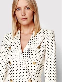 Elisabetta Franchi Γυναίκες Σακάκια & Μπλέιζερ Μπλέιζερ GI-003-22E2-V590 Λευκό Slim Fit -Elisabetta Franchi Εκπτώσεις unnamed file 1116