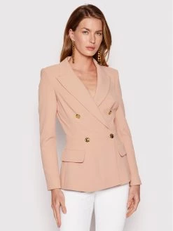 Elisabetta Franchi Γυναίκες Σακάκια & Μπλέιζερ Μπλέιζερ GI-024-22E2-V540 Ροζ Regular Fit