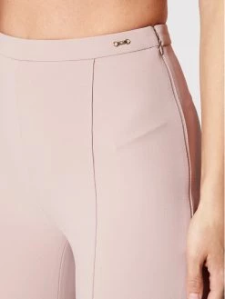 Elisabetta Franchi Γυναίκες Υφασμάτινα Παντελόνια Παντελόνι υφασμάτινο PA-392-16E2-V220 Ροζ Slim Fit -Elisabetta Franchi Εκπτώσεις unnamed file 1126