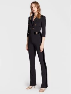 Elisabetta Franchi Γυναίκες Ολόσωμες Φόρμες Ολόσωμη φόρμα TU-008-27E2-V600 Μαύρο Slim Fit