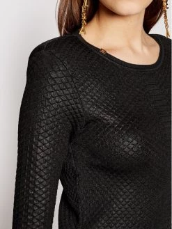 Elisabetta Franchi Γυναίκες Πλεκτά Φορέματα Φόρεμα υφασμάτινο AM-52B-11E2-V380 Μαύρο Slim Fit -Elisabetta Franchi Εκπτώσεις unnamed file 1141