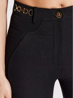 Elisabetta Franchi Γυναίκες Υφασμάτινα Παντελόνια Παντελόνι υφασμάτινο PA-011-16E3-V360 Μαύρο Slim Fit -Elisabetta Franchi Εκπτώσεις unnamed file 1151