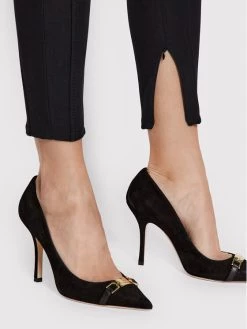 Elisabetta Franchi Γυναίκες Υφασμάτινα Παντελόνια Παντελόνι υφασμάτινο PA-011-16E3-V360 Μαύρο Slim Fit -Elisabetta Franchi Εκπτώσεις unnamed file 1152