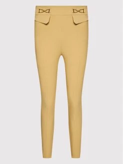 Elisabetta Franchi Γυναίκες Υφασμάτινα Παντελόνια Παντελόνι υφασμάτινο PA-378-16E3-V340 Μπεζ Slim Fit -Elisabetta Franchi Εκπτώσεις unnamed file 1158