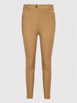 Elisabetta Franchi Γυναίκες Υφασμάτινα Παντελόνια Παντελόνι υφασμάτινο PA-011-16E3-V360 Καφέ Skinny Fit -Elisabetta Franchi Εκπτώσεις unnamed file 1163