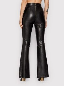 Elisabetta Franchi Γυναίκες Δερμάτινα Παντελόνια Παντελόνι από απομίμηση δέρματος PA-380-16E2 Μαύρο Regular Fit -Elisabetta Franchi Εκπτώσεις unnamed file 1186