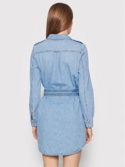 Elisabetta Franchi Γυναίκες Τζιν Φορέματα Φόρεμα τζιν AJ-28D-21E2-V350 Μπλε Regular Fit -Elisabetta Franchi Εκπτώσεις unnamed file 1196