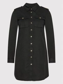 Elisabetta Franchi Γυναίκες Φορέματα σε Στυλ Πουκάμισο & Σεμιζιέ Φόρεμα πουκάμισο AJ-27D-21E2-V330 Μαύρο Regular Fit -Elisabetta Franchi Εκπτώσεις unnamed file 1213