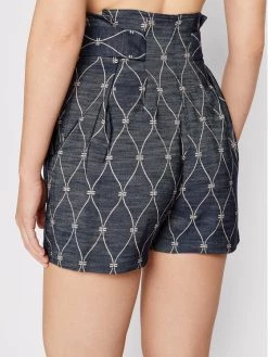 Elisabetta Franchi Γυναίκες Υφασμάτινα Σορτς Σορτς υφασμάτινο SH-001-21E2-V365 Σκούρο μπλε Regular Fit -Elisabetta Franchi Εκπτώσεις unnamed file 1221