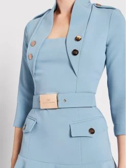 Elisabetta Franchi Γυναίκες Κοκτέιλ Φορέματα Φόρεμα κοκτέιλ AB-009-16E3-V480 Μπλε Slim Fit -Elisabetta Franchi Εκπτώσεις unnamed file 1232