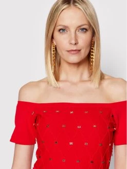 Elisabetta Franchi Γυναίκες Κοκτέιλ Φορέματα Φόρεμα κοκτέιλ AM-19B-21E2-V390 Κόκκινο Slim Fit -Elisabetta Franchi Εκπτώσεις unnamed file 1242