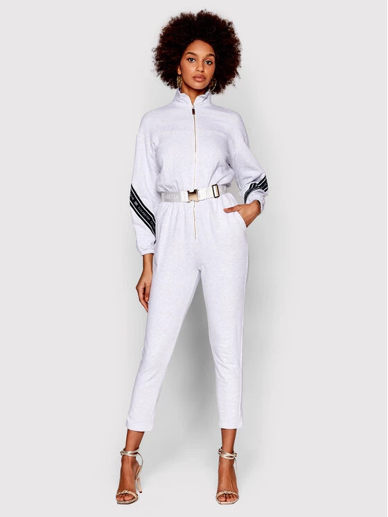 Elisabetta Franchi Γυναίκες Ολόσωμες Φόρμες Ολόσωμη φόρμα TU-001-21E2-V480 Γκρι Regular Fit 1 Elisabetta Franchi Γυναίκες Ολόσωμες Φόρμες Ολόσωμη φόρμα TU-001-21E2-V480 Γκρι Regular Fit