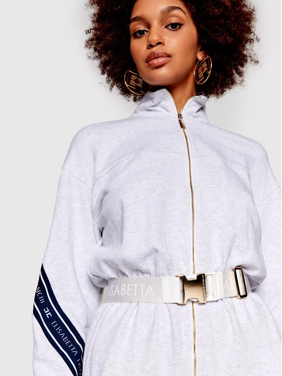 Elisabetta Franchi Γυναίκες Ολόσωμες Φόρμες Ολόσωμη φόρμα TU-001-21E2-V480 Γκρι Regular Fit 4 Elisabetta Franchi Γυναίκες Ολόσωμες Φόρμες Ολόσωμη φόρμα TU-001-21E2-V480 Γκρι Regular Fit - Image 4