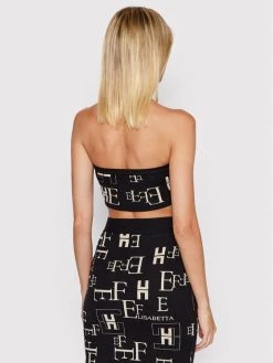 Elisabetta Franchi Γυναίκες Tops Τοπ TK-43Q-21E2-V190 Μαύρο Slim Fit -Elisabetta Franchi Εκπτώσεις unnamed file 1271