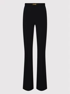 Elisabetta Franchi Γυναίκες Υφασμάτινα Παντελόνια Παντελόνι υφασμάτινο PA-012-21E2-V290 Μαύρο Regular Fit -Elisabetta Franchi Εκπτώσεις unnamed file 1283