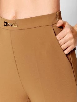 Elisabetta Franchi Γυναίκες Υφασμάτινα Παντελόνια Παντελόνι υφασμάτινο PA-010-21E2-V280 Καφέ Slim Fit -Elisabetta Franchi Εκπτώσεις unnamed file 1287