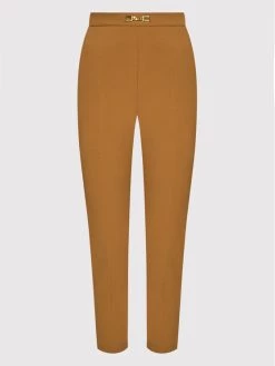 Elisabetta Franchi Γυναίκες Υφασμάτινα Παντελόνια Παντελόνι υφασμάτινο PA-010-21E2-V280 Καφέ Slim Fit -Elisabetta Franchi Εκπτώσεις unnamed file 1288