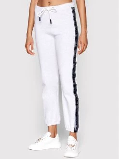 Elisabetta Franchi Γυναίκες Παντελόνια Φόρμας Παντελόνι φόρμας PA-002-21E2-V250 Γκρι Regular Fit