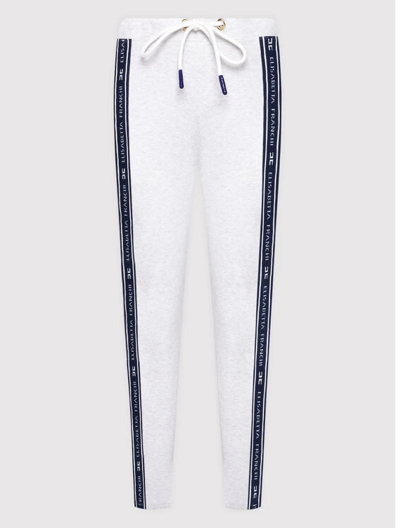 Elisabetta Franchi Γυναίκες Παντελόνια Φόρμας Παντελόνι φόρμας PA-002-21E2-V250 Γκρι Regular Fit 5 Elisabetta Franchi Γυναίκες Παντελόνια Φόρμας Παντελόνι φόρμας PA-002-21E2-V250 Γκρι Regular Fit - Image 5