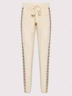 Elisabetta Franchi Γυναίκες Παντελόνια Φόρμας Παντελόνι φόρμας KP-21S-21E2-V310 Μπεζ Regular Fit -Elisabetta Franchi Εκπτώσεις unnamed file 1343