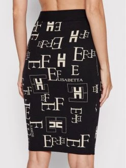 Elisabetta Franchi Γυναίκες Φούστες Pencil Φούστα Pencil GK-47Q-21E2-V200 Μαύρο Slim Fit -Elisabetta Franchi Εκπτώσεις unnamed file 1346