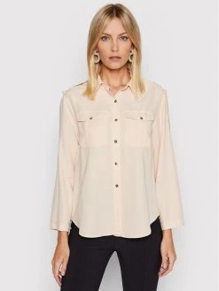 Elisabetta Franchi Γυναίκες Casual Πουκάμισα Πουκάμισο CJ-18D-21E2-V330 Μπεζ Regular Fit