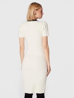 Elisabetta Franchi Γυναίκες Πλεκτά Φορέματα Φόρεμα υφασμάτινο AM-69Q-26E2-V470 Μπεζ Slim Fit -Elisabetta Franchi Εκπτώσεις unnamed file 136