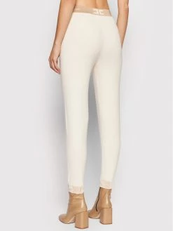 Elisabetta Franchi Γυναίκες Παντελόνια Φόρμας Παντελόνι φόρμας KP-20S-16E2-V300 Μπεζ Regular Fit -Elisabetta Franchi Εκπτώσεις unnamed file 1406