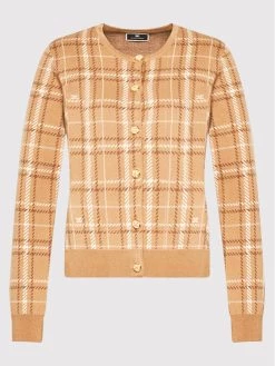 Elisabetta Franchi Γυναίκες Ζακέτες Ζακέτα MK-62A-16E2-V350 Καφέ Regular Fit -Elisabetta Franchi Εκπτώσεις unnamed file 1413