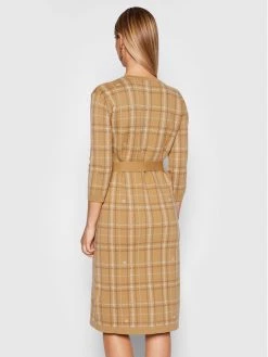 Elisabetta Franchi Γυναίκες Πλεκτά Φορέματα Φόρεμα υφασμάτινο AM-62A-16E2-V550 Καφέ Slim Fit -Elisabetta Franchi Εκπτώσεις unnamed file 1471