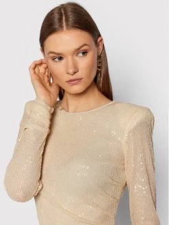 Elisabetta Franchi Γυναίκες Κοκτέιλ Φορέματα Φόρεμα κοκτέιλ AB-007-16E2-V450 Μπεζ Slim Fit -Elisabetta Franchi Εκπτώσεις unnamed file 1482