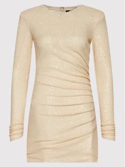 Elisabetta Franchi Γυναίκες Κοκτέιλ Φορέματα Φόρεμα κοκτέιλ AB-007-16E2-V450 Μπεζ Slim Fit -Elisabetta Franchi Εκπτώσεις unnamed file 1483
