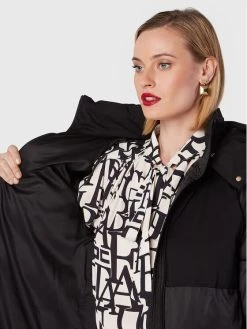 Elisabetta Franchi Γυναίκες Χειμωνιάτικα Μπουφάν Μπουφάν πουπουλένιο PI-48Z-26E2-V490 Μαύρο Oversize -Elisabetta Franchi Εκπτώσεις unnamed file 149