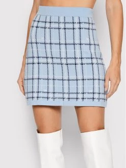 Elisabetta Franchi Γυναίκες Φούστα Mini GK-36A-16E2-V240 Μπλε Regular Fit