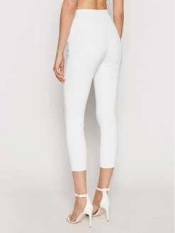 Elisabetta Franchi Γυναίκες Παντελόνια Chinos Παντελόνι Chino PA-337-11E2-V280 Λευκό Cigarette Fit -Elisabetta Franchi Εκπτώσεις unnamed file 1501