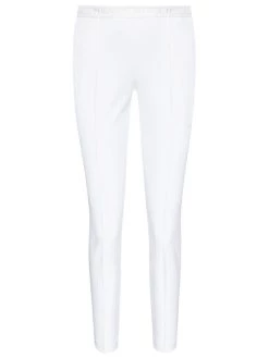 Elisabetta Franchi Γυναίκες Παντελόνια Chinos Παντελόνι Chino PA-337-11E2-V280 Λευκό Cigarette Fit -Elisabetta Franchi Εκπτώσεις unnamed file 1503