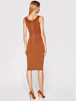 Elisabetta Franchi Γυναίκες Κοκτέιλ Φορέματα Φόρεμα κοκτέιλ AM-72S-11E2-V520 Καφέ Slim Fit -Elisabetta Franchi Εκπτώσεις unnamed file 1522