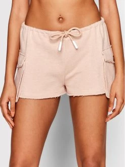 Elisabetta Franchi Γυναίκες Υφασμάτινα Σορτς Σορτς υφασμάτινο SH-010-21E2-V250 Ροζ Regular Fit