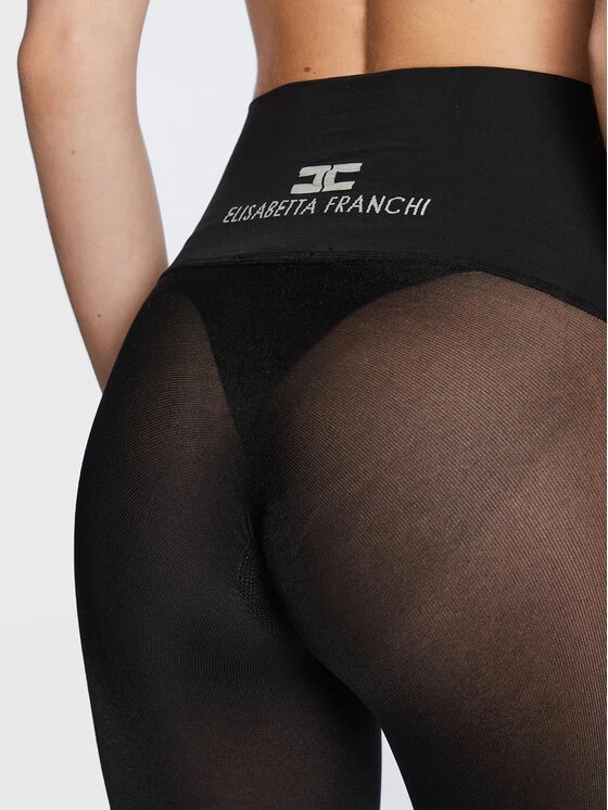 Elisabetta Franchi Γυναίκες Καλσόν Καλτσόν Γυναικείο CZ-06D-27E2-V70 Μαύρο 3 Elisabetta Franchi Γυναίκες Καλσόν Καλτσόν Γυναικείο CZ-06D-27E2-V70 Μαύρο - Image 3