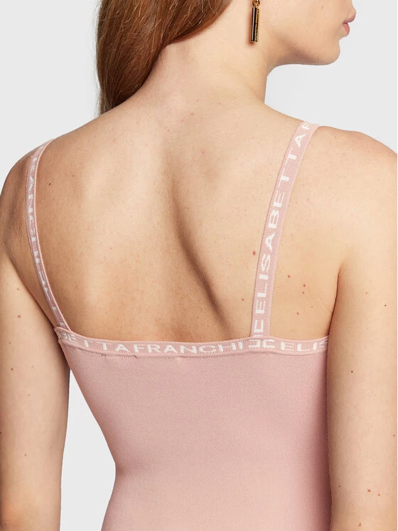 Elisabetta Franchi Γυναίκες Καθημερινά Φορέματα Φόρεμα καθημερινό AM-36B-26E2-V250 Ροζ Slim Fit 5 Elisabetta Franchi Γυναίκες Καθημερινά Φορέματα Φόρεμα καθημερινό AM-36B-26E2-V250 Ροζ Slim Fit - Image 5