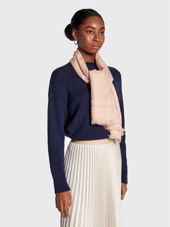 Elisabetta Franchi Γυναίκες Φουλάρια Φουλάρι SC-01F-26E2-V120 Ροζ 2 Elisabetta Franchi Γυναίκες Φουλάρια Φουλάρι SC-01F-26E2-V120 Ροζ - Image 2