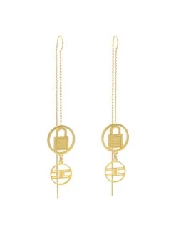 Elisabetta Franchi Γυναίκες Σκουλαρίκια OR-04A-21E2-V160 Χρυσό