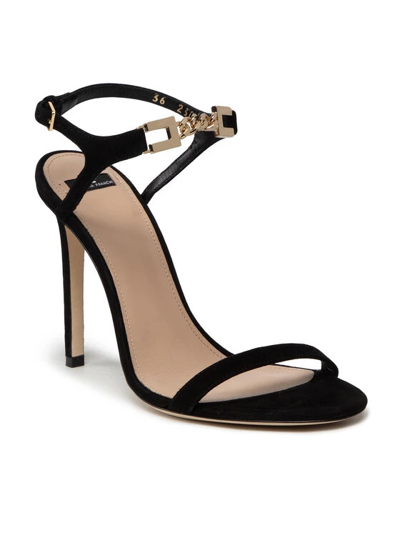Elisabetta Franchi Γυναίκες Σανδάλια SA-94C-22E2-V430 Μαύρο 1 Elisabetta Franchi Γυναίκες Σανδάλια SA-94C-22E2-V430 Μαύρο