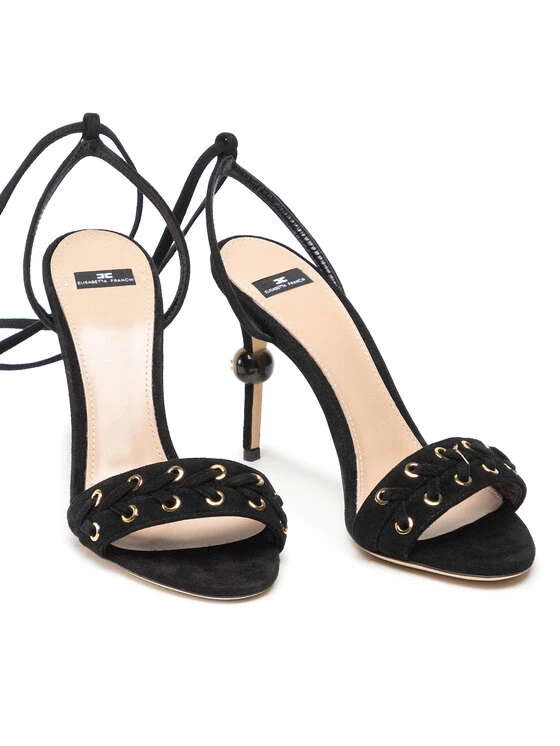 Elisabetta Franchi Γυναίκες Σανδάλια SA-02L-22E2-V490 Μαύρο 5 Elisabetta Franchi Γυναίκες Σανδάλια SA-02L-22E2-V490 Μαύρο - Image 5