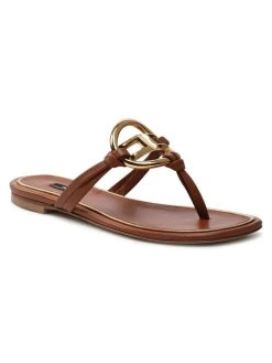 Elisabetta Franchi Γυναίκες Σαγιονάρες SA-09F-13E2-V310 Καφέ